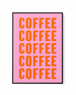 Coffee by Athene Fritsch | Framed Canvas Art Print