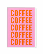 Coffee by Athene Fritsch | Framed Canvas Art Print