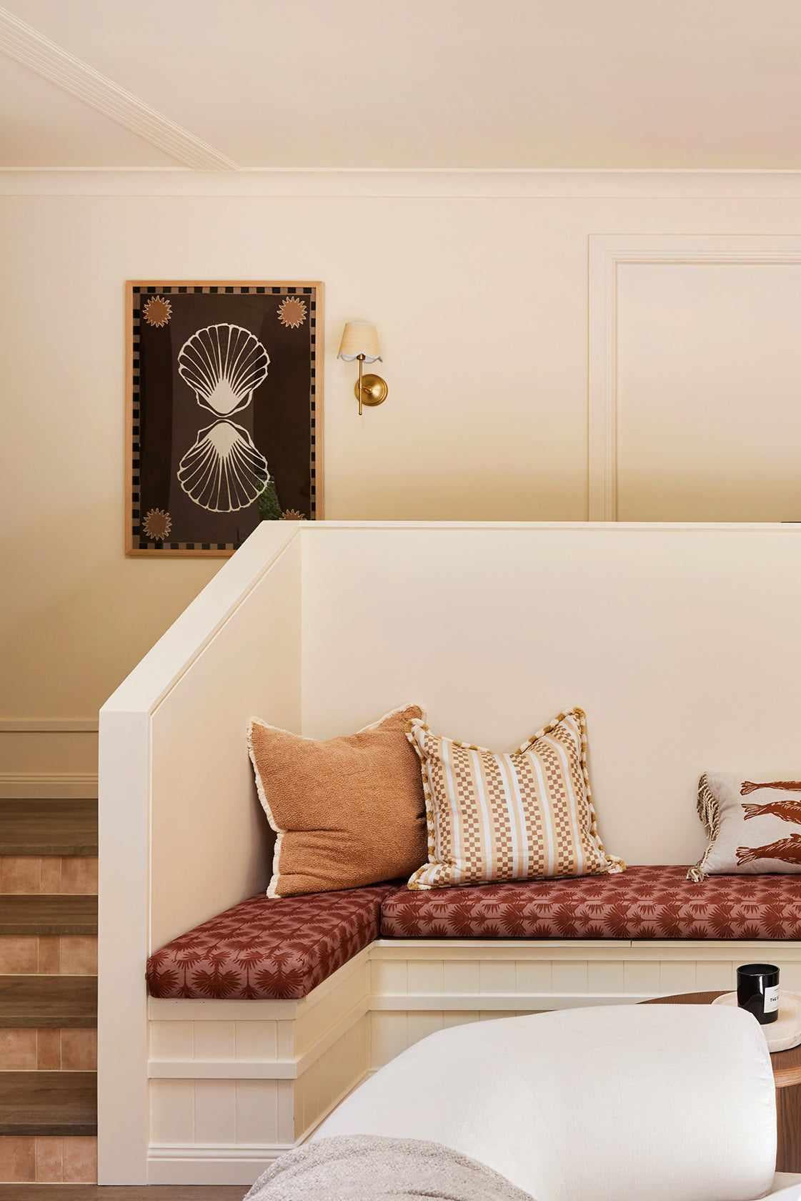 Shell by Shatha Al Dafai | Art Print from Olive et Oriel where you can shop wallpaper and artworks online