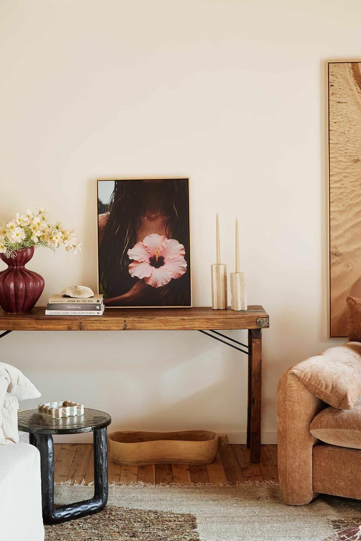 Summer Rain | Framed Canvas Art Print from Olive et Oriel where you can shop wallpaper and artworks online