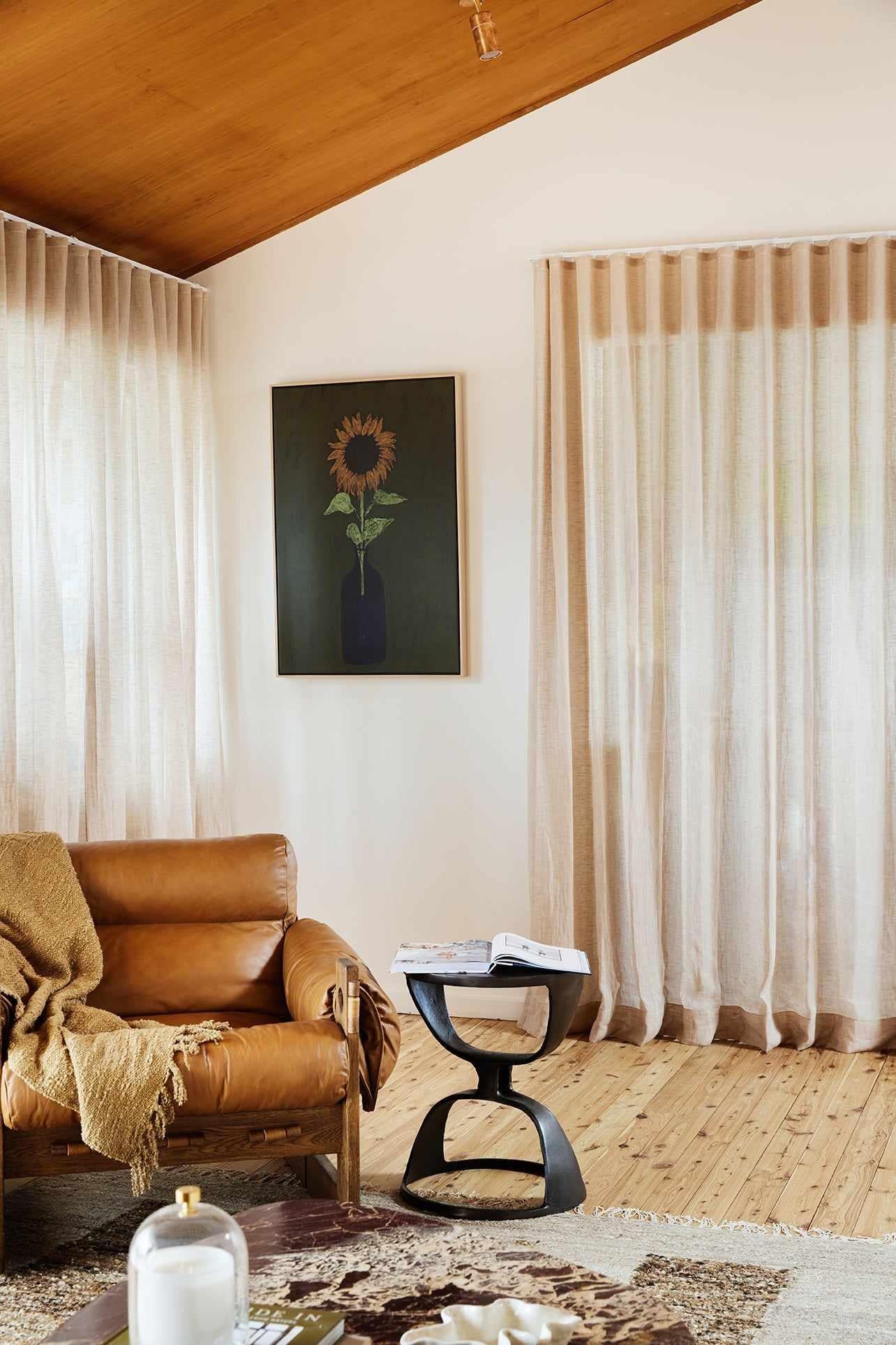 Radiant View by Shatha Al Dafai | Framed Canvas Art Print from Olive et Oriel where you can shop wallpaper and artworks online