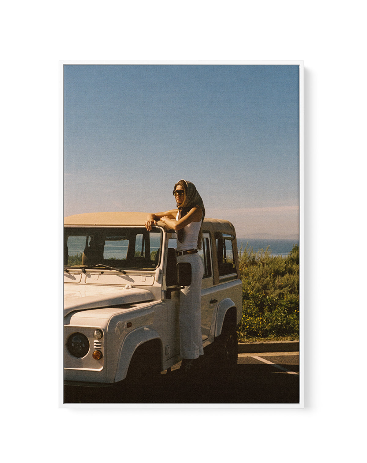 Long Drive by Carson Grzegorczyk | Framed Canvas Art Print