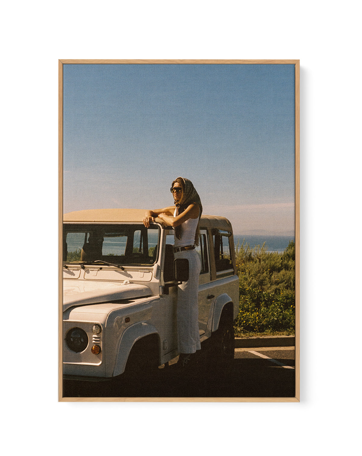 Long Drive by Carson Grzegorczyk | Framed Canvas Art Print