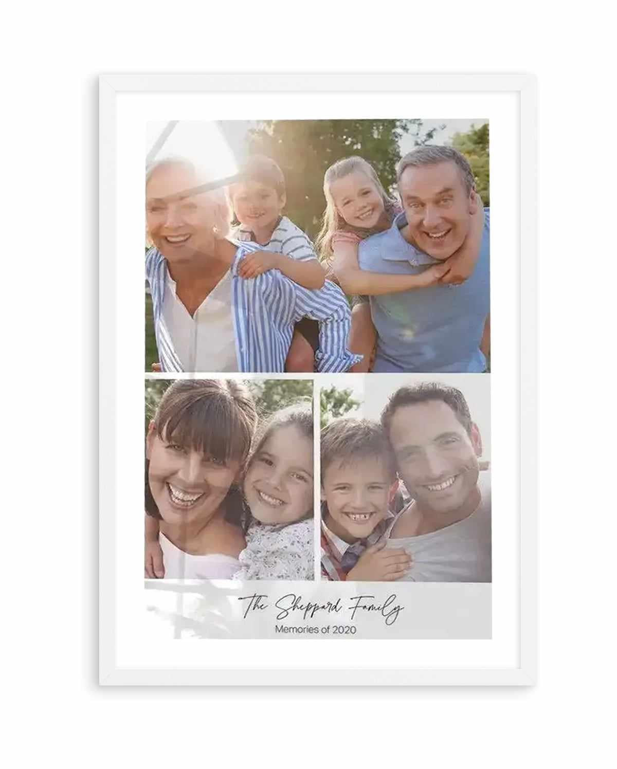 3 Memories In Portrait Art Print — art print by Olive et Oriel