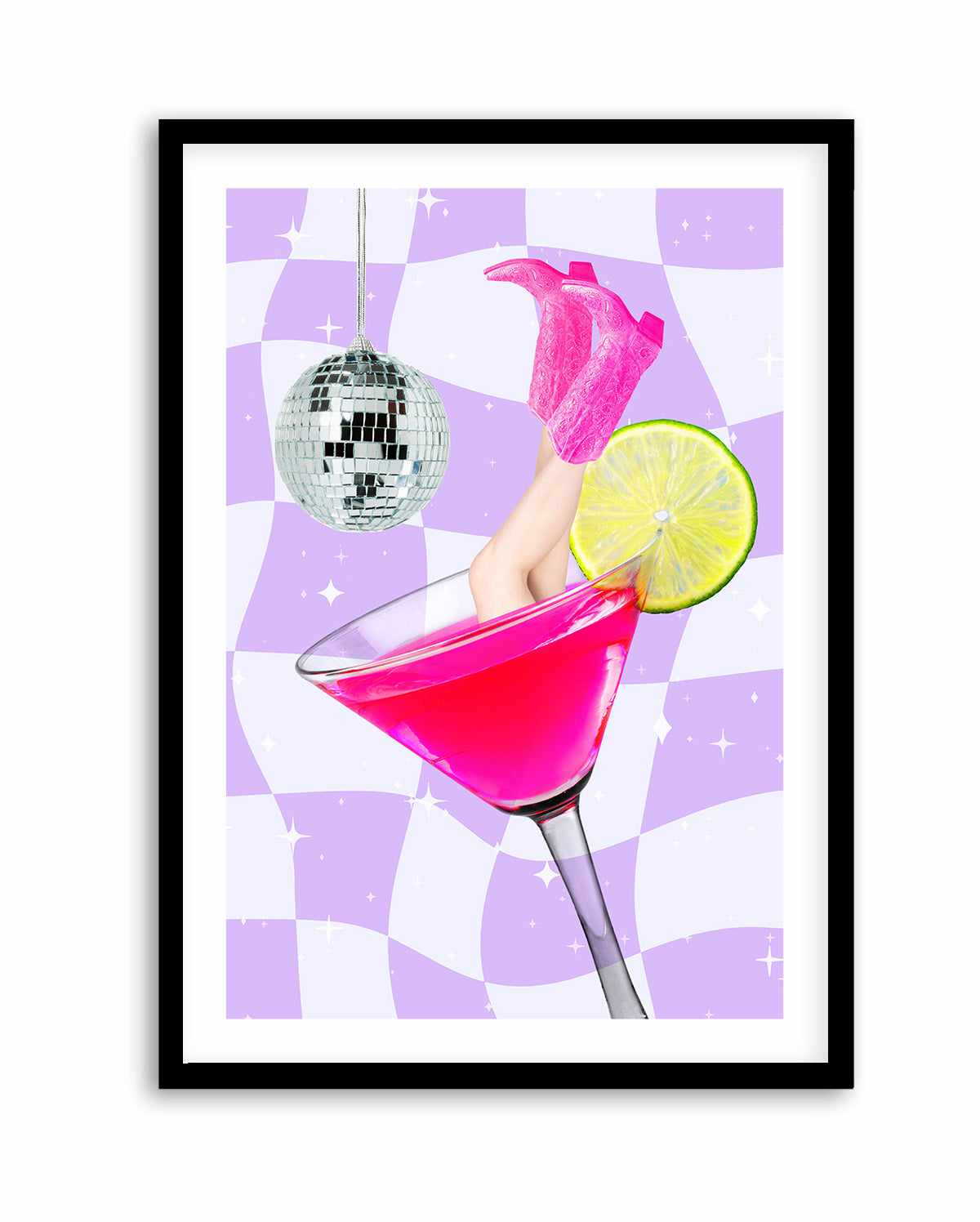 Disco Cosmopolitan By Athene Fritsch | Art Print from Olive et Oriel where you can shop wallpaper and artworks online