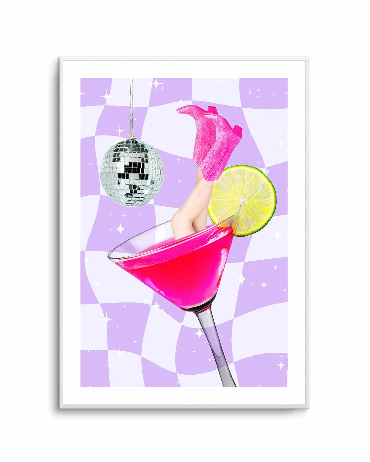 Disco Cosmopolitan By Athene Fritsch | Art Print