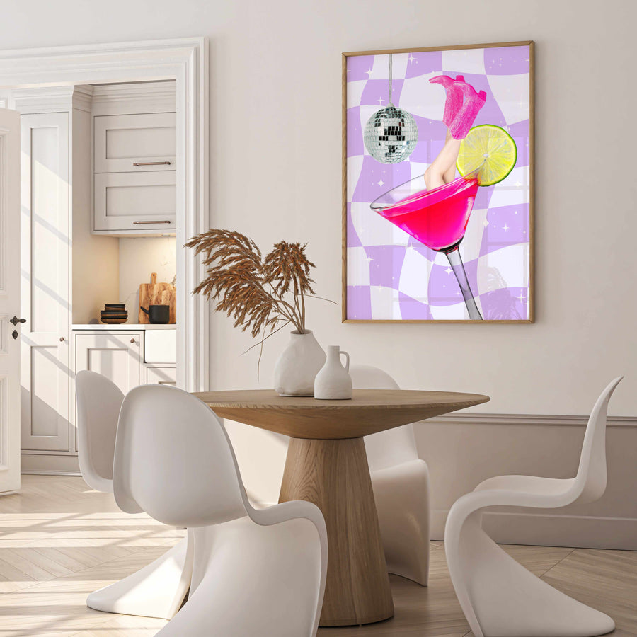 Disco Cosmopolitan By Athene Fritsch | Art Print from Olive et Oriel where you can shop wallpaper and artworks online