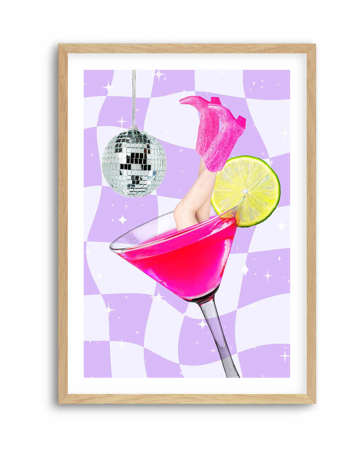 Disco Cosmopolitan By Athene Fritsch | Art Print from Olive et Oriel where you can shop wallpaper and artworks online