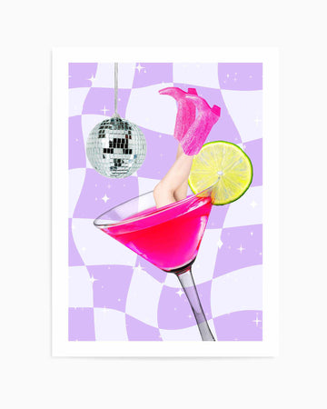 Disco Cosmopolitan By Athene Fritsch | Art Print from Olive et Oriel where you can shop wallpaper and artworks online