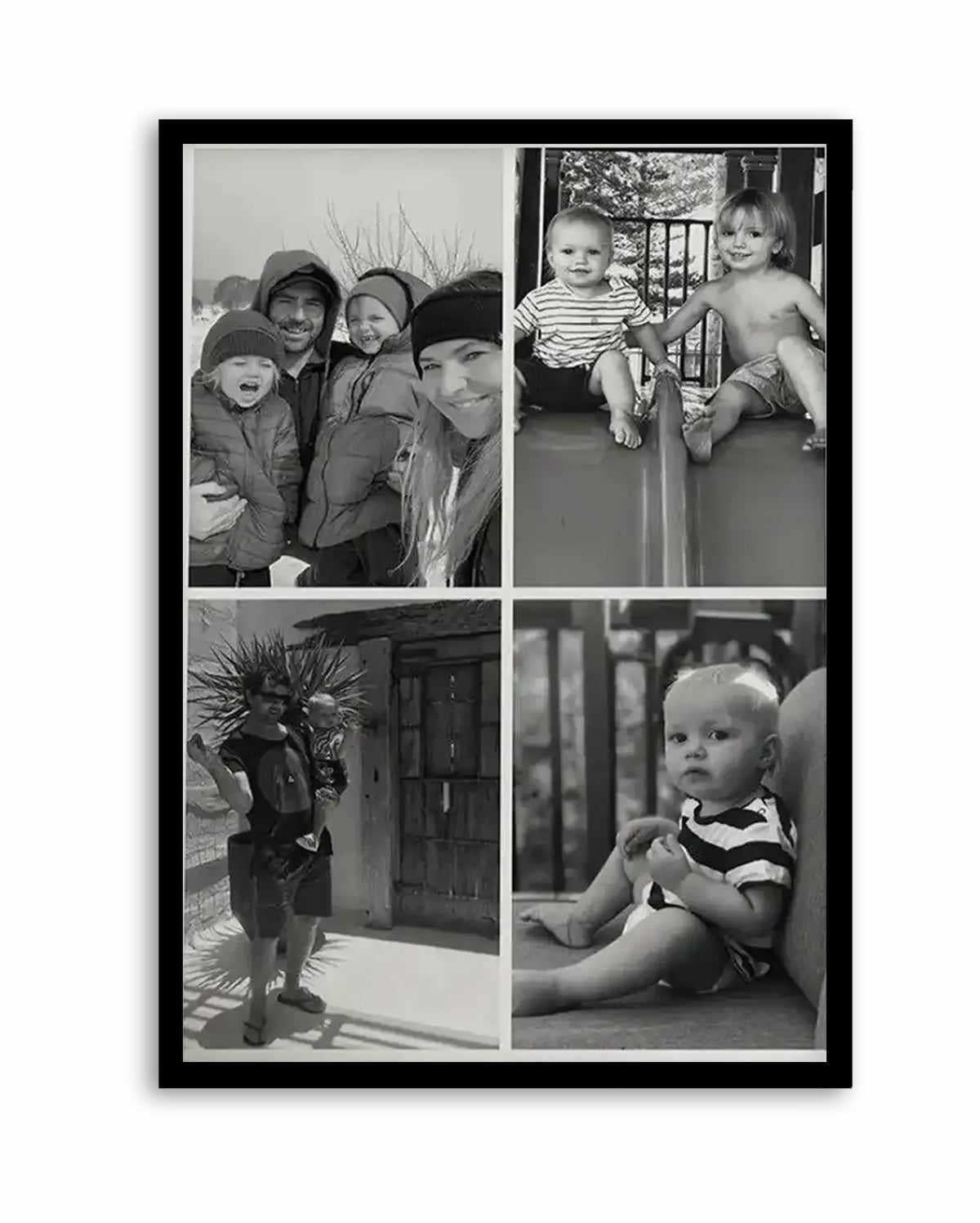 4 Memories In Portrait Art Print — art print by Olive et Oriel