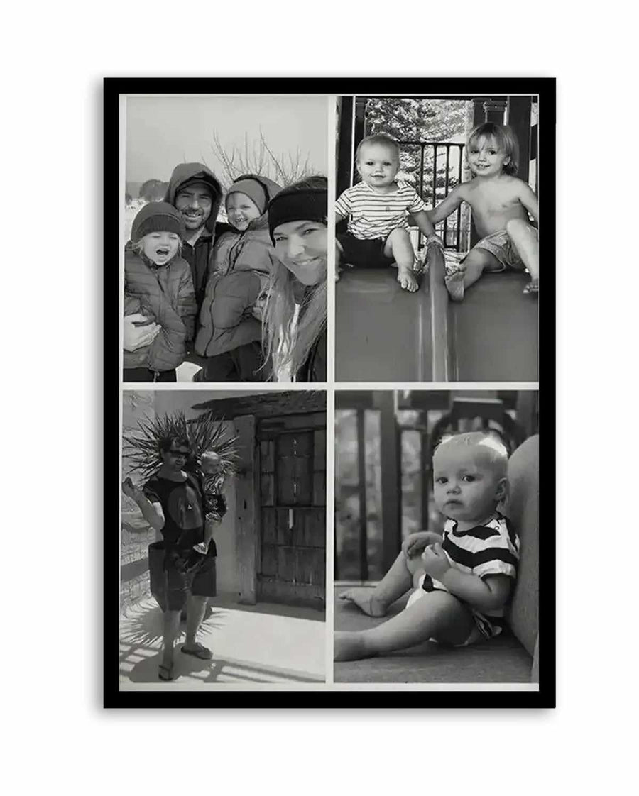 4 Memories In Portrait Art Print — art print by Olive et Oriel