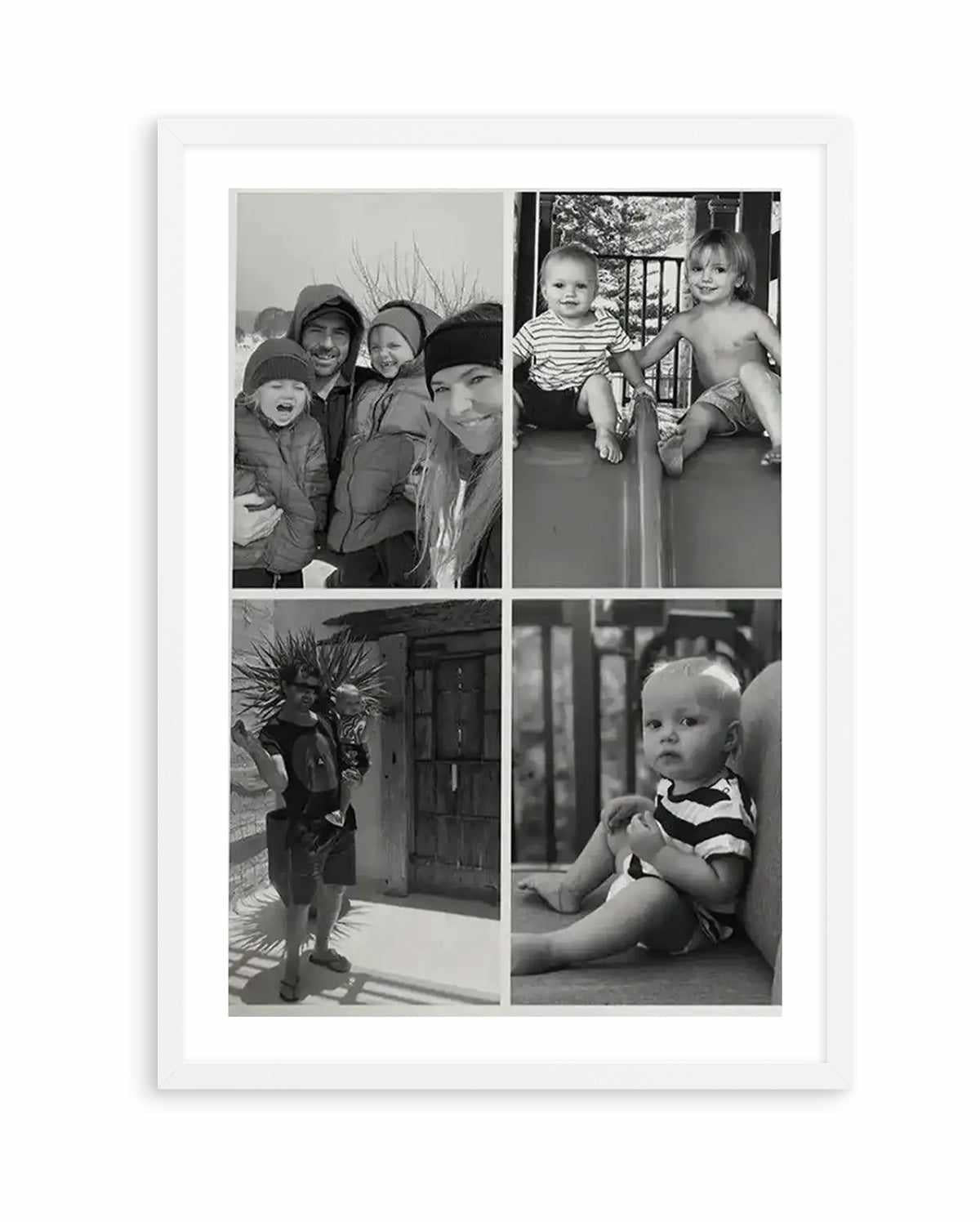 4 Memories In Portrait Art Print — art print by Olive et Oriel