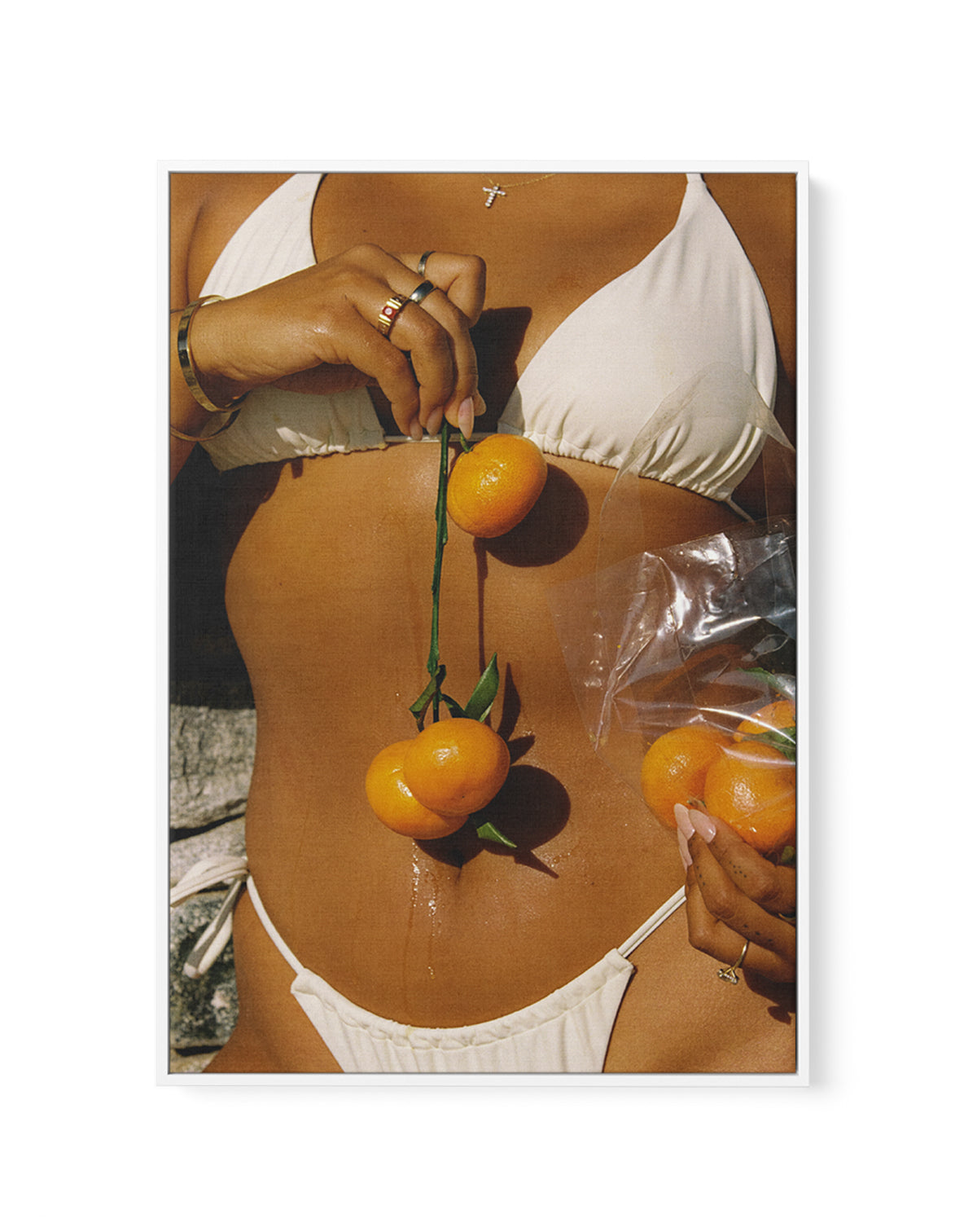 Juicy by Carson Grzegorczyk | Framed Canvas Art Print