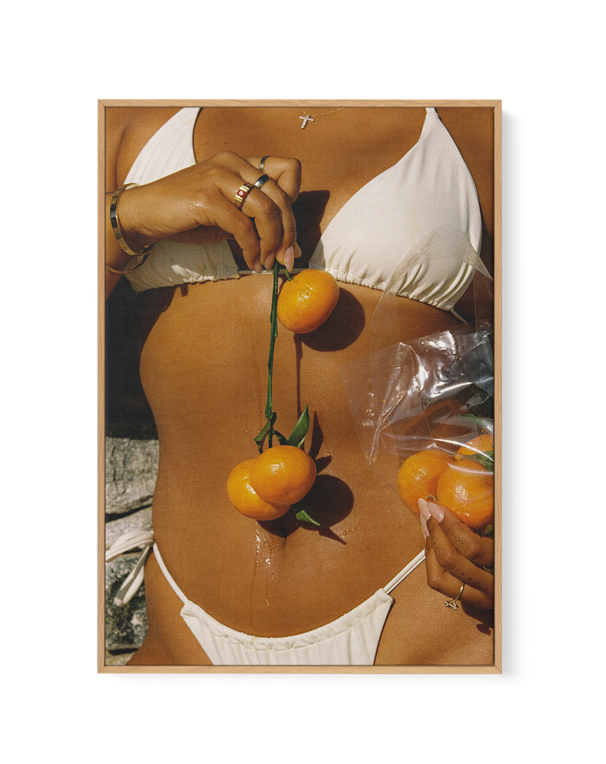 Juicy by Carson Grzegorczyk | Framed Canvas Art Print