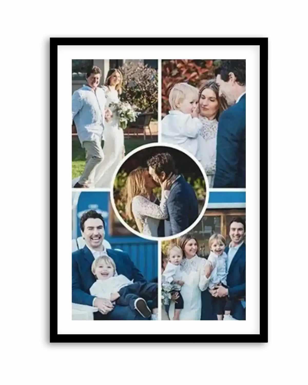 5 Memories In Portrait Art Print — art print by Olive et Oriel