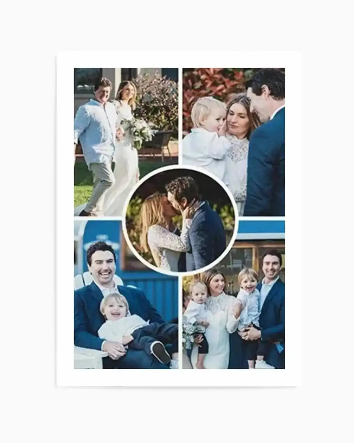 5 Memories In Portrait Art Print from Olive et Oriel where you can shop wallpaper and artworks online