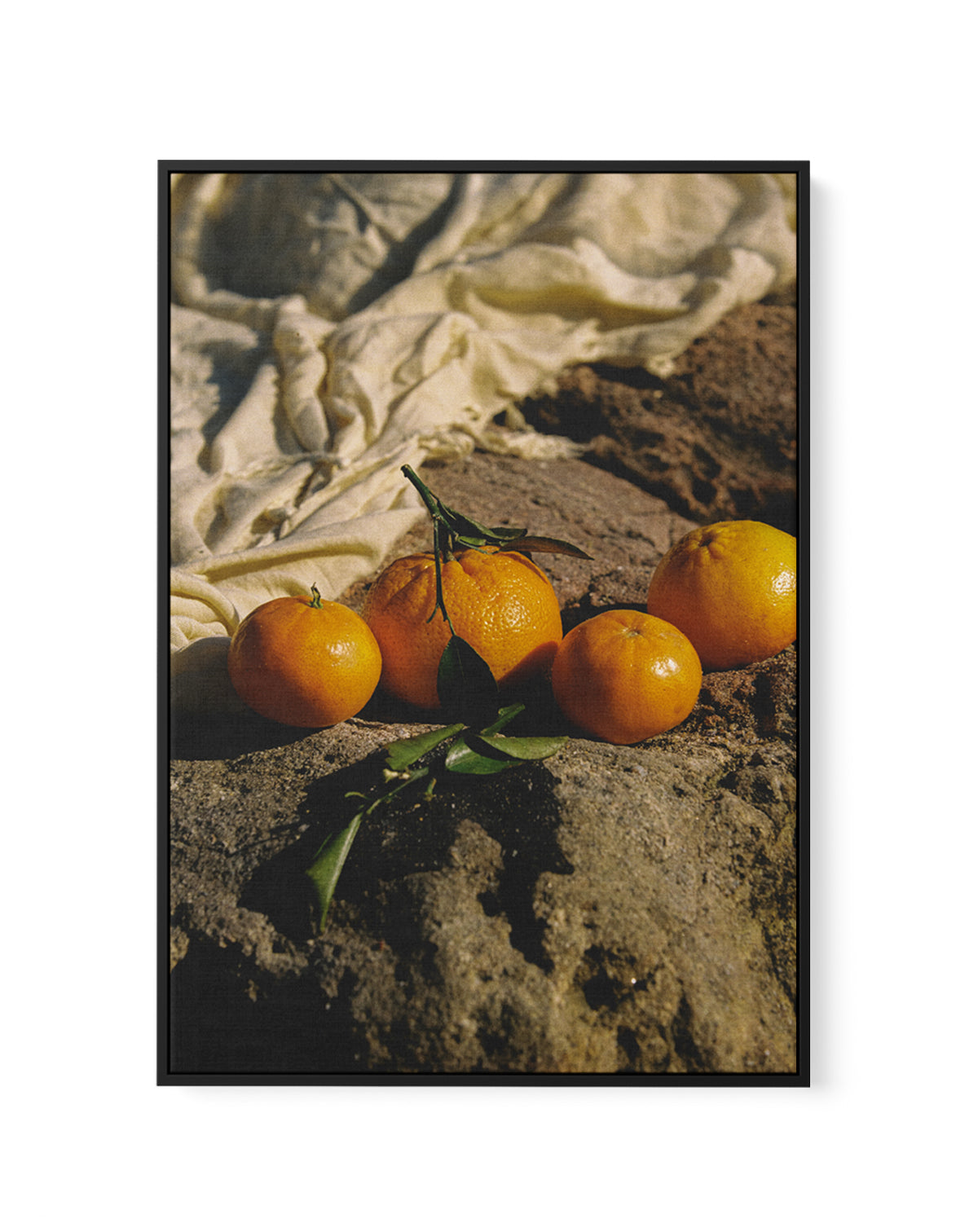 Citrus Sun by Carson Grzegorczyk | Framed Canvas Art Print