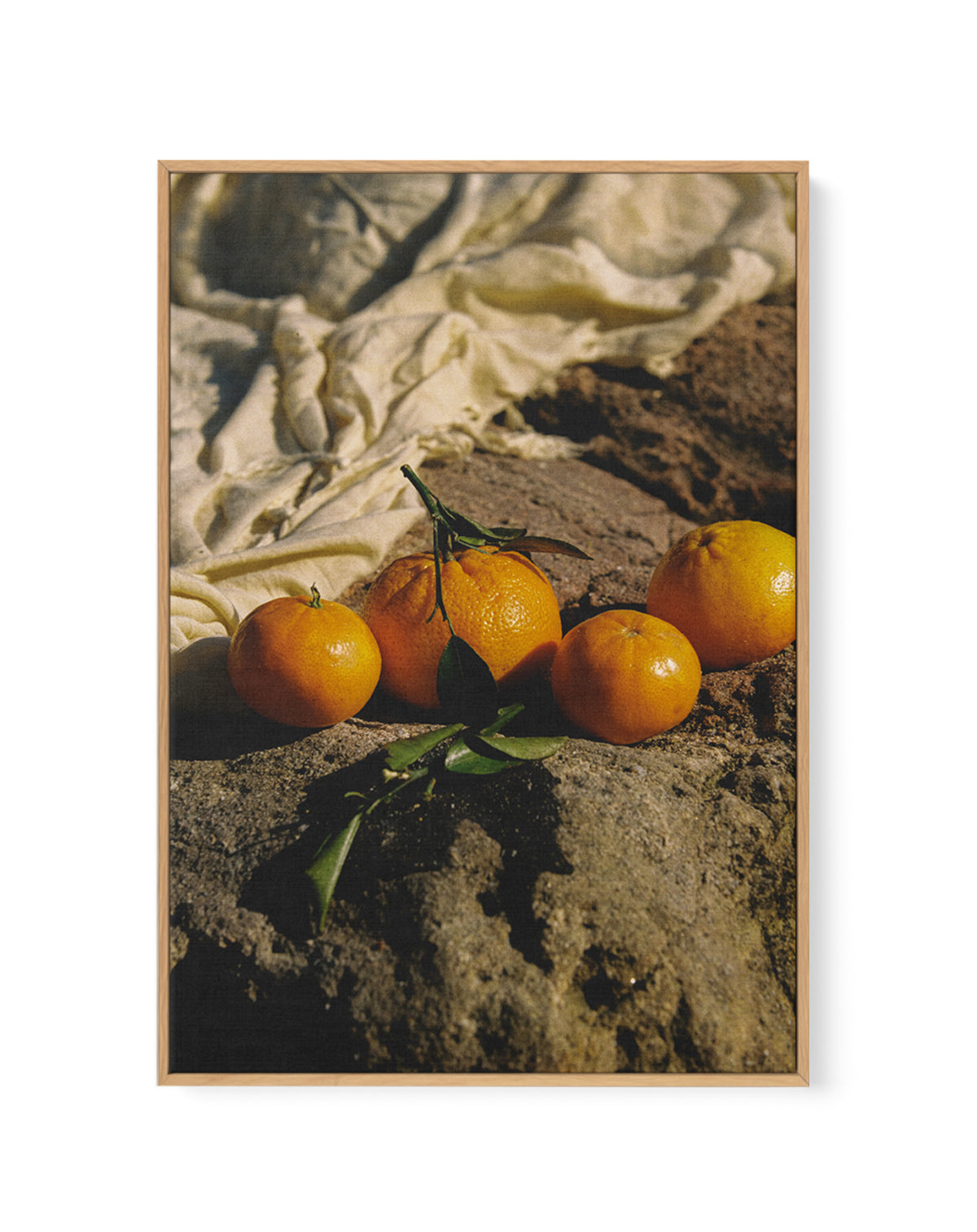 Citrus Sun by Carson Grzegorczyk | Framed Canvas Art Print