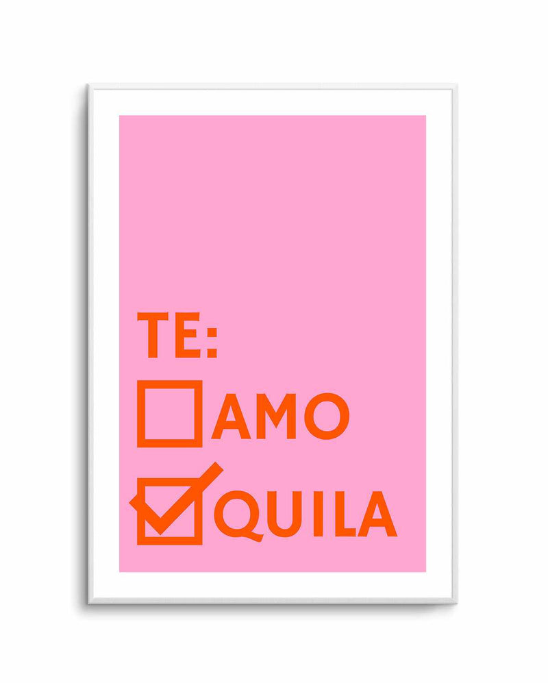 Te Amo Tequila By Athene Fritsch | Art Print from Olive et Oriel where you can shop wallpaper and artworks online