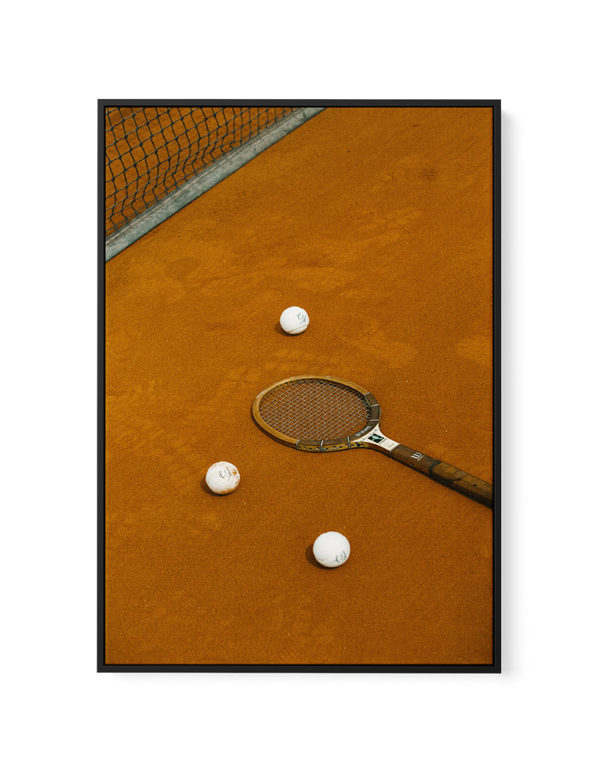 Tennis I by Carson Grzegorczyk | Framed Canvas Art Print