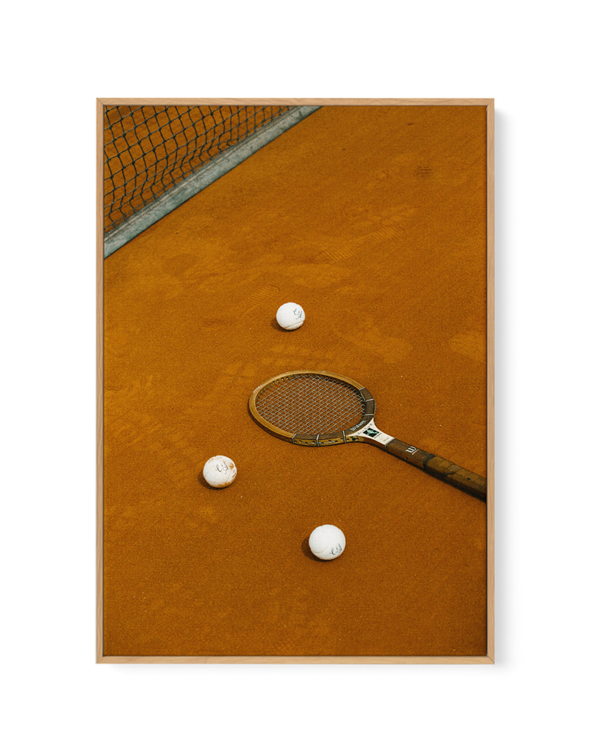 Tennis I by Carson Grzegorczyk | Framed Canvas Art Print