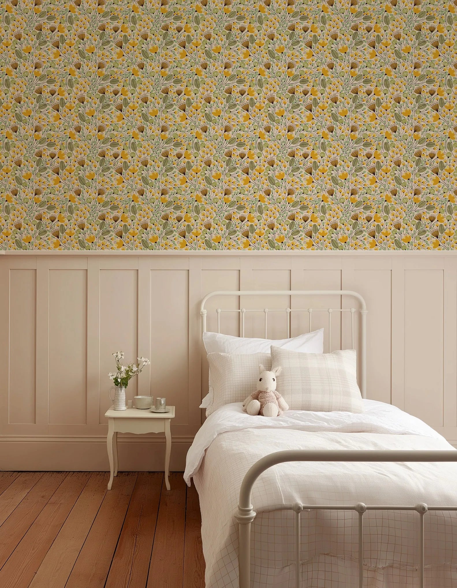70's In Bloom Wallpaper from Olive et Oriel where you can shop wallpaper and artworks online