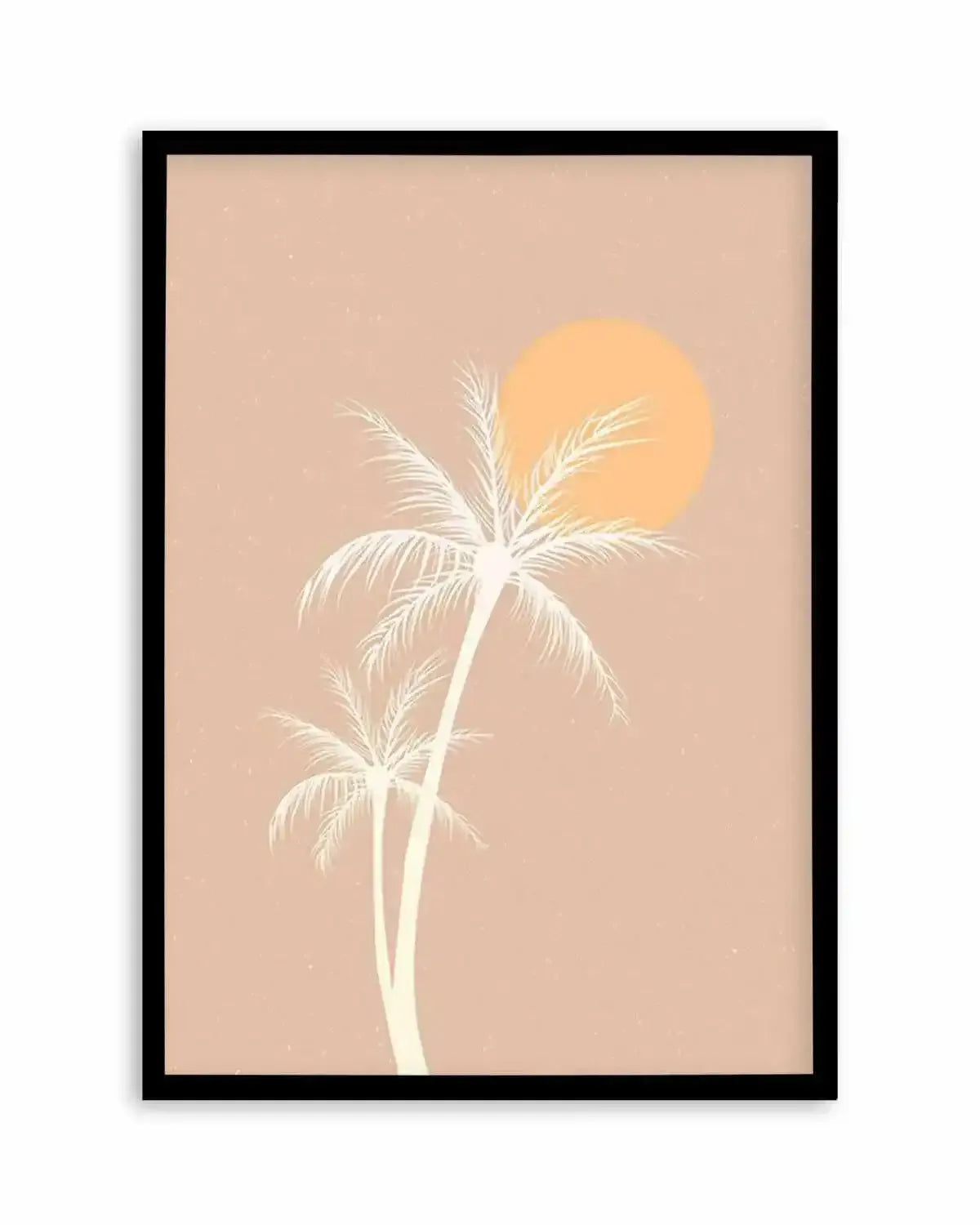70s Sunset Palm Art Print from Olive et Oriel where you can shop wallpaper and artworks online