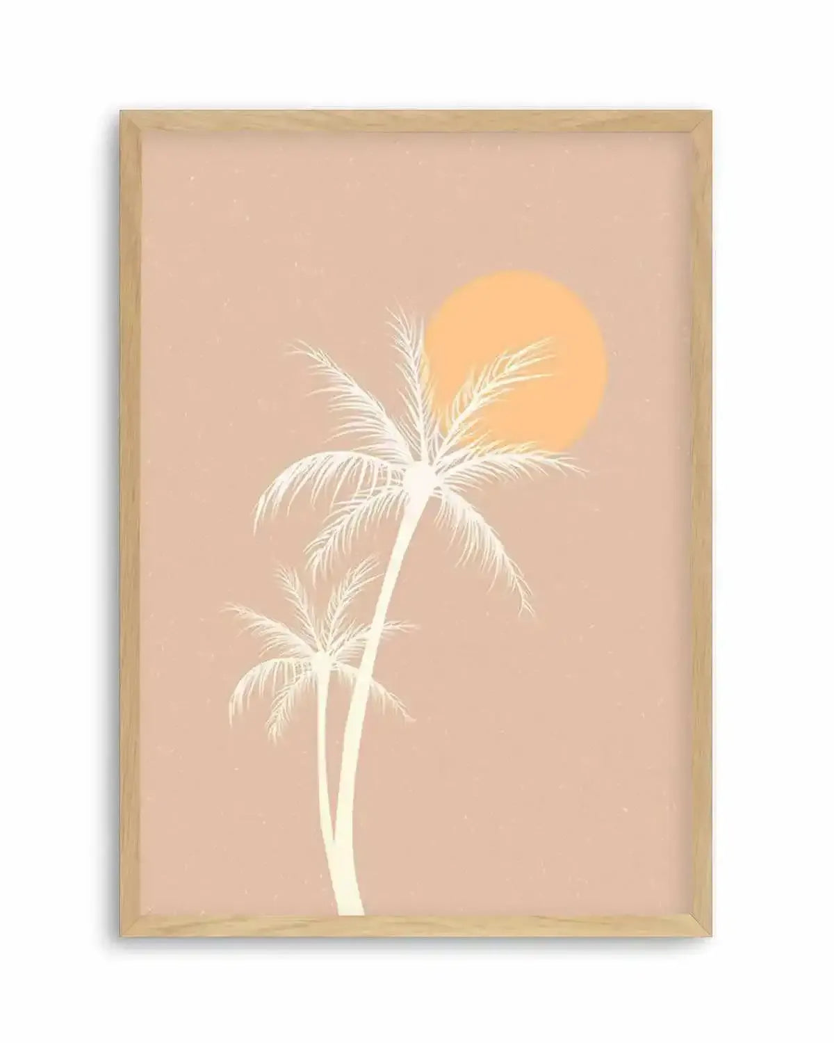 70s Sunset Palm Art Print from Olive et Oriel where you can shop wallpaper and artworks online
