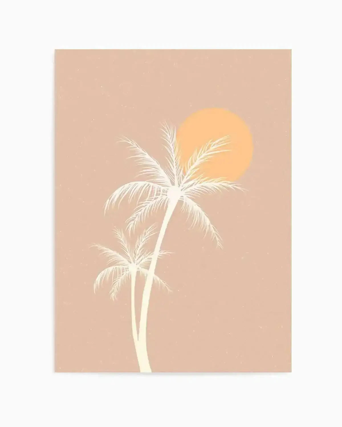 70s Sunset Palm Art Print from Olive et Oriel where you can shop wallpaper and artworks online