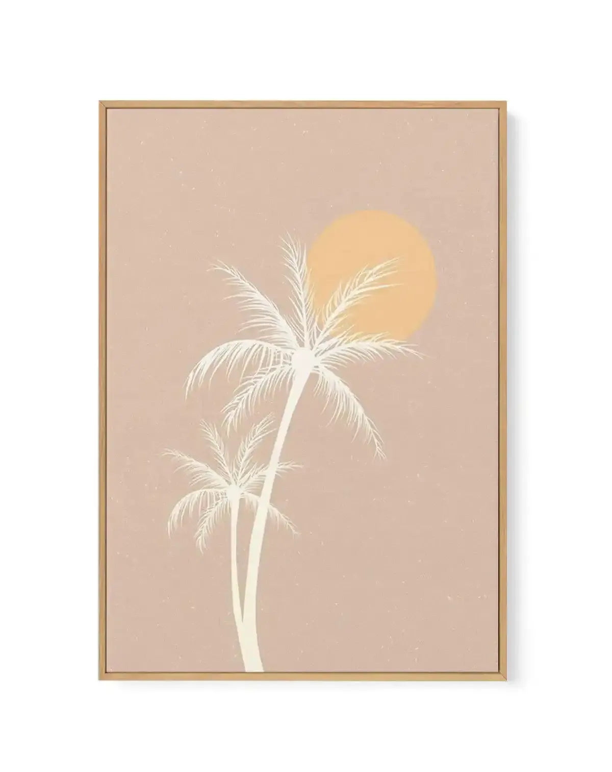 70s Sunset Palm | Framed Canvas-CANVAS-You can shop wall art online with Olive et Oriel for everything from abstract art to fun kids wall art. Our beautiful modern art prints and canvas art are available from large canvas prints to wall art paintings and our proudly Australian artwork collection offers only the highest quality framed large wall art and canvas art Australia - You can buy fashion photography prints or Hampton print posters and paintings on canvas from Olive et Oriel and have them 