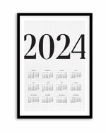 2024 Vogue Calendar in Linen | Art Print