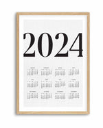 2024 Vogue Calendar in Linen | Art Print
