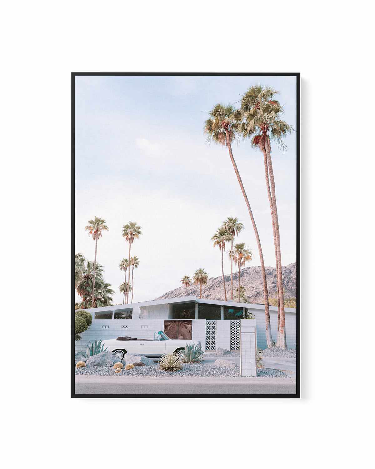 72 Palm Springs | Framed Canvas Art Print