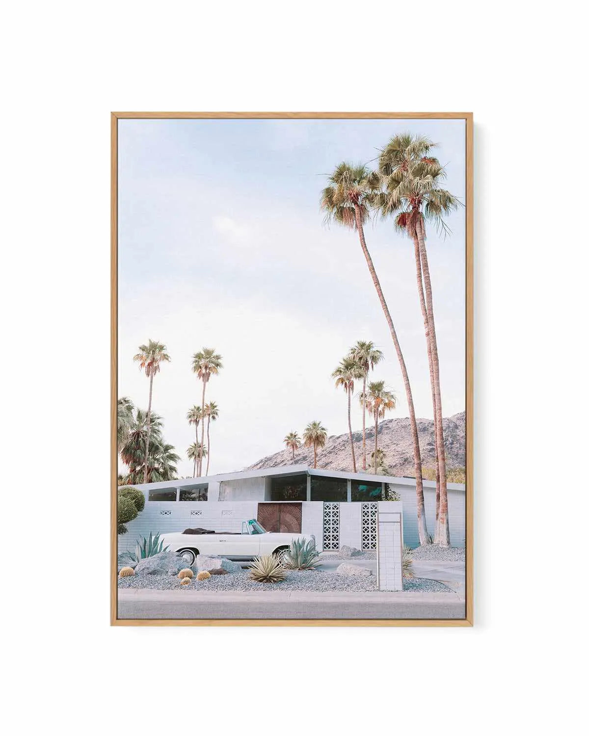 72 Palm Springs | Framed Canvas Art Print from Olive et Oriel where you can shop wallpaper and artworks online