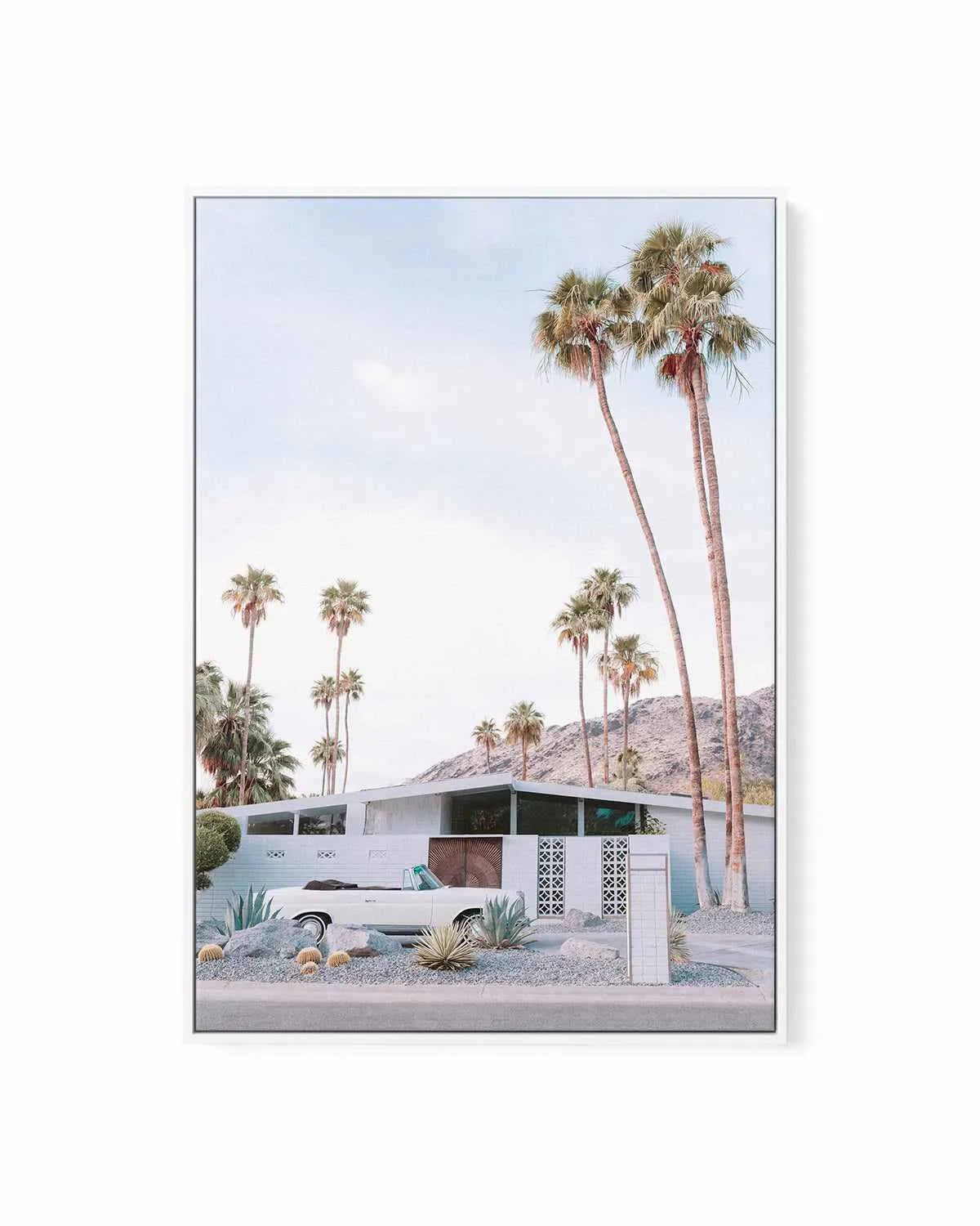 72 Palm Springs | Framed Canvas Art Print from Olive et Oriel where you can shop wallpaper and artworks online