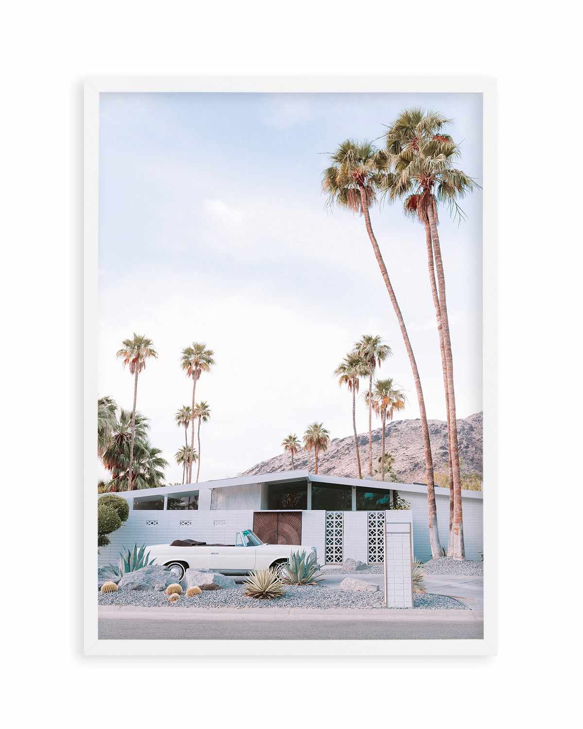 72 Palm Springs Art Print