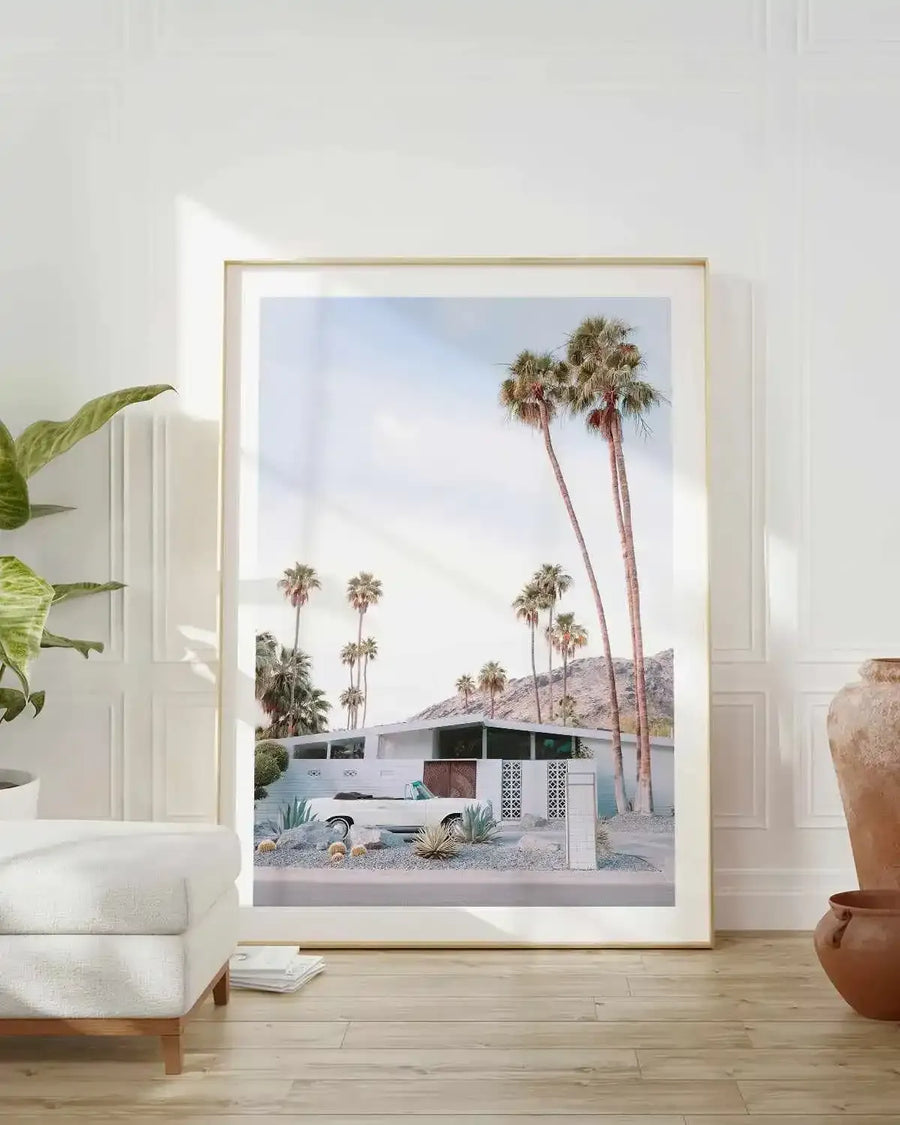 72 Palm Springs Art Print from Olive et Oriel where you can shop wallpaper and artworks online
