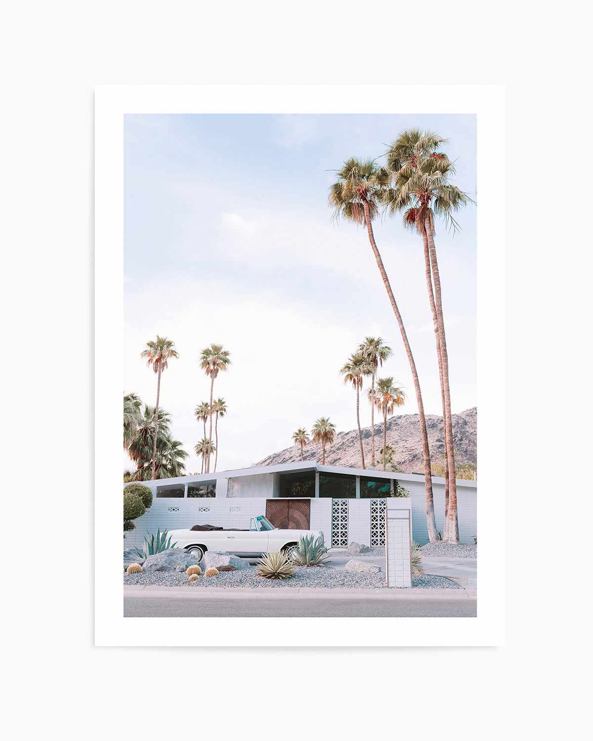 72 Palm Springs Art Print