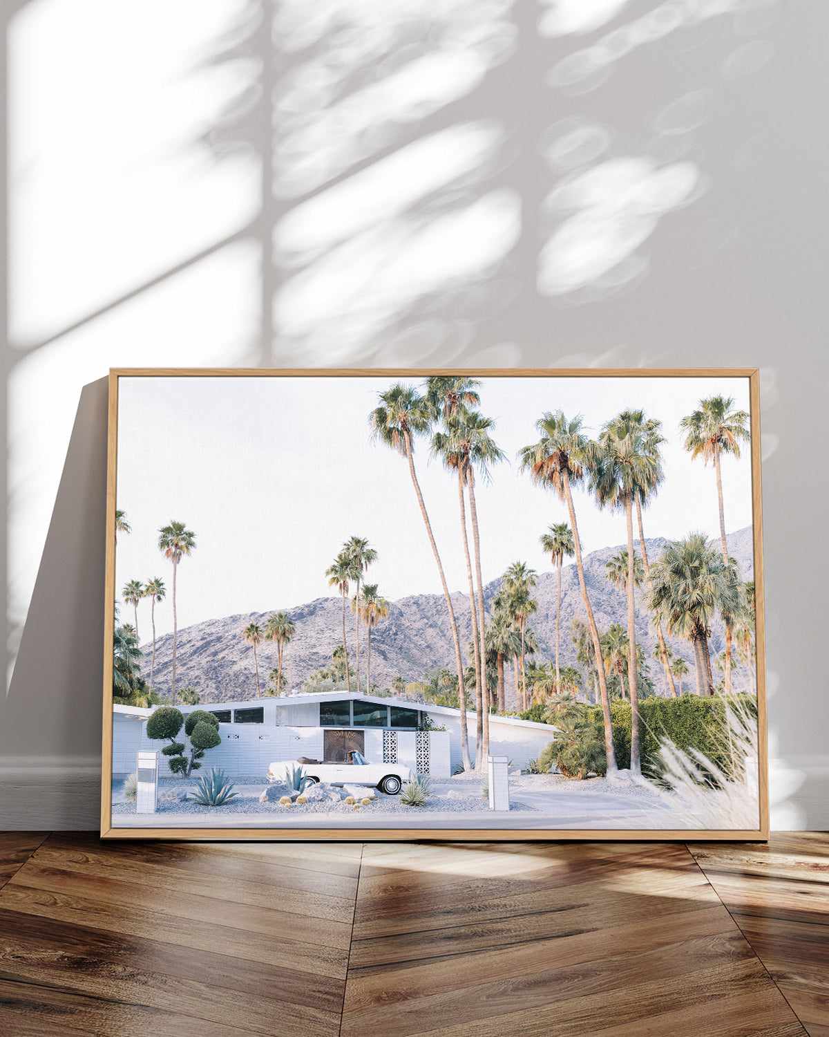 73 Palm Springs | Framed Canvas Art Print