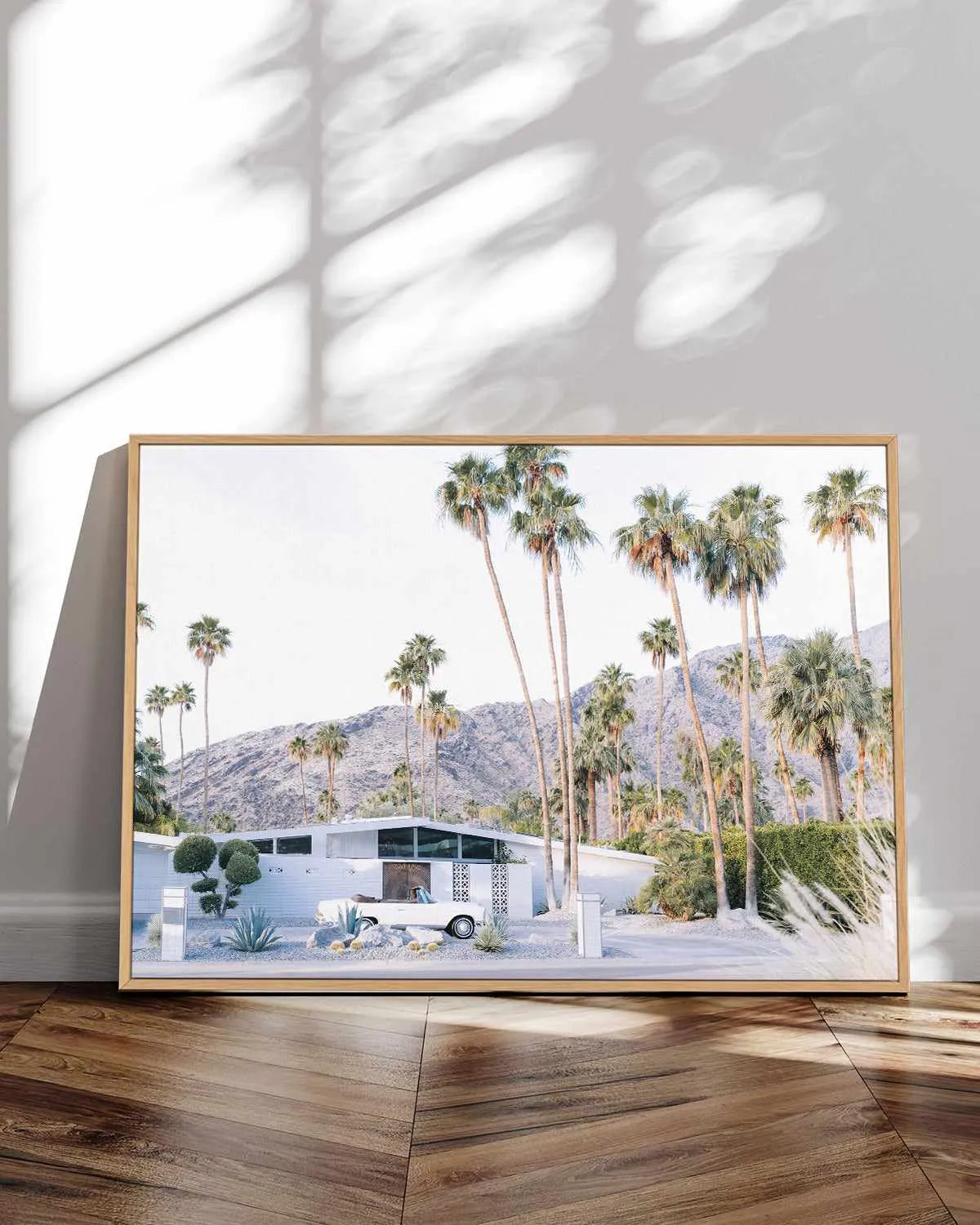73 Palm Springs | Framed Canvas Art Print from Olive et Oriel where you can shop wallpaper and artworks online
