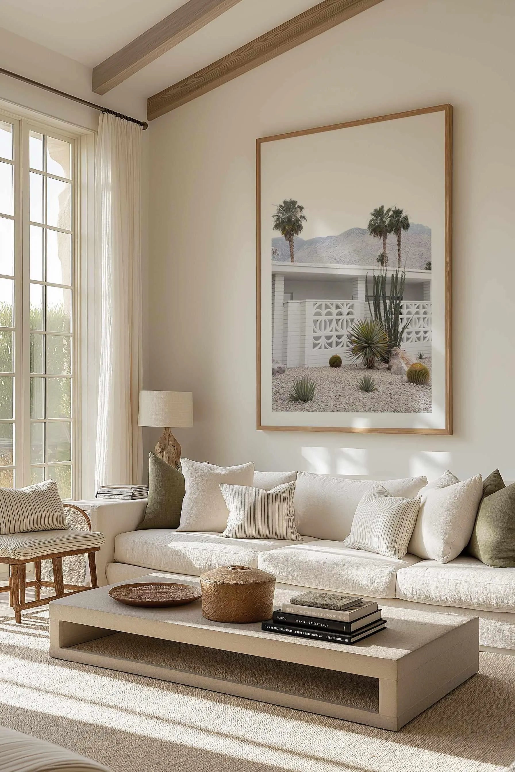 74 Palm Springs Art Print from Olive et Oriel where you can shop wallpaper and artworks online