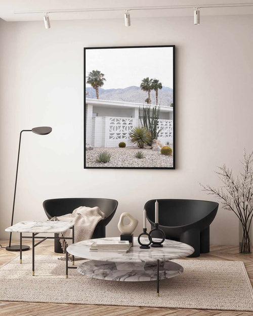 74 Palm Springs | Framed Canvas Art Print