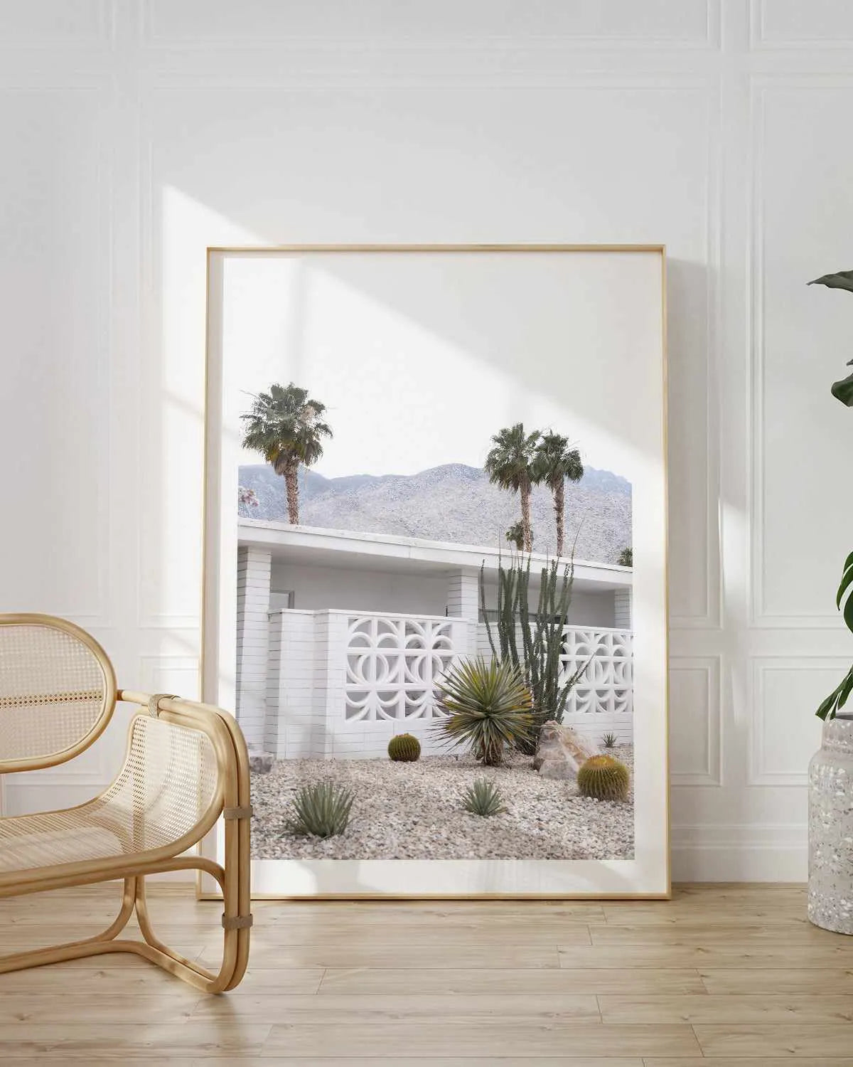74 Palm Springs Art Print from Olive et Oriel where you can shop wallpaper and artworks online
