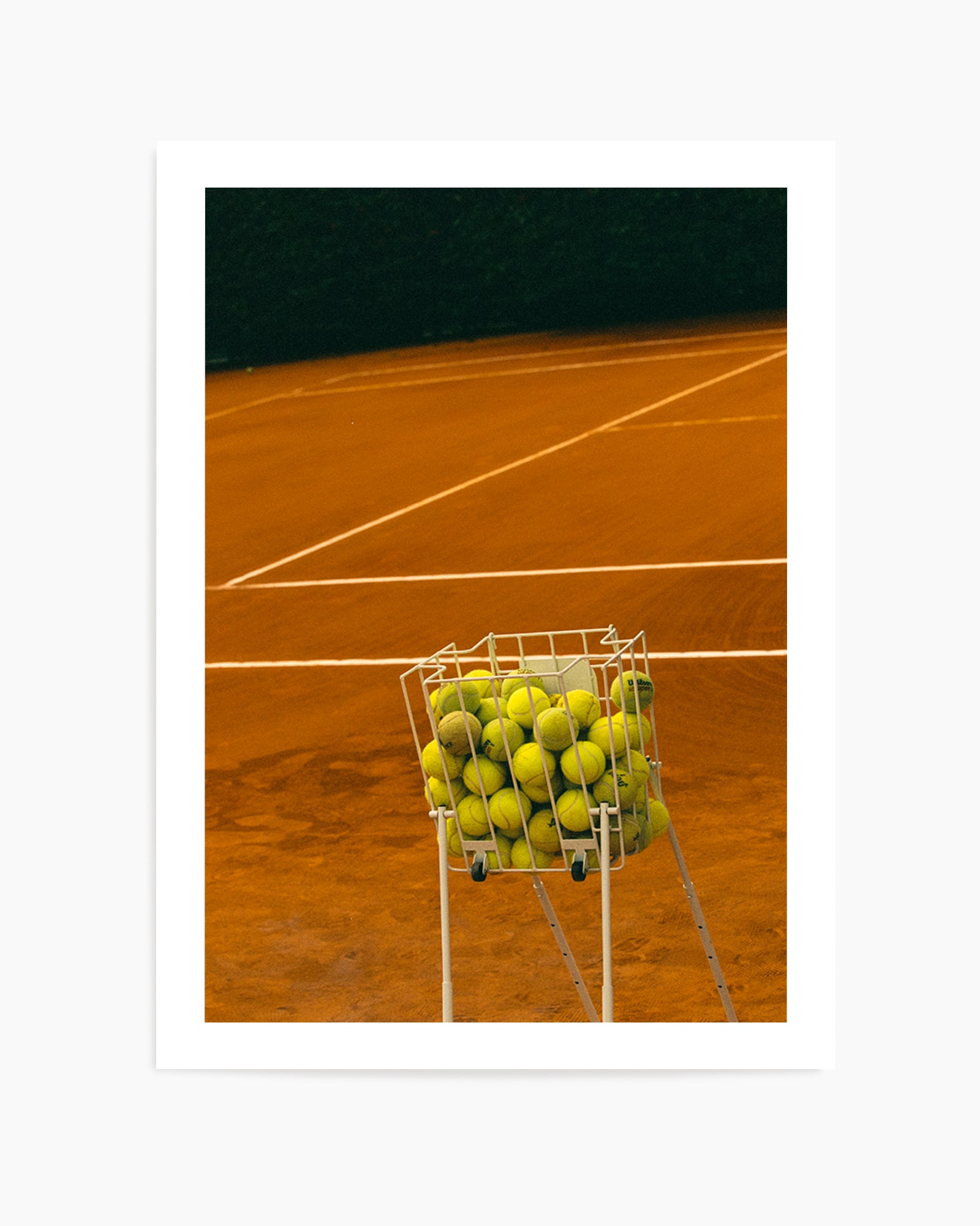 Tennis II by Carson Grzegorczyk | Art Print