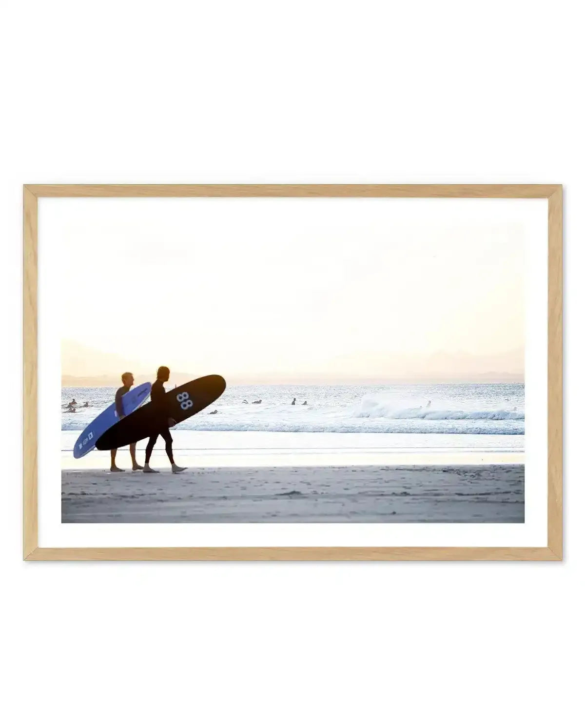 88, Byron Bay Art Print-PRINT-Olive et Oriel-Olive et Oriel-A5 | 5.8" x 8.3" | 14.8 x 21cm-Oak-With White Border-Buy-Australian-Art-Prints-Online-with-Olive-et-Oriel-Your-Artwork-Specialists-Austrailia-Decorate-With-Coastal-Photo-Wall-Art-Prints-From-Our-Beach-House-Artwork-Collection-Fine-Poster-and-Framed-Artwork
