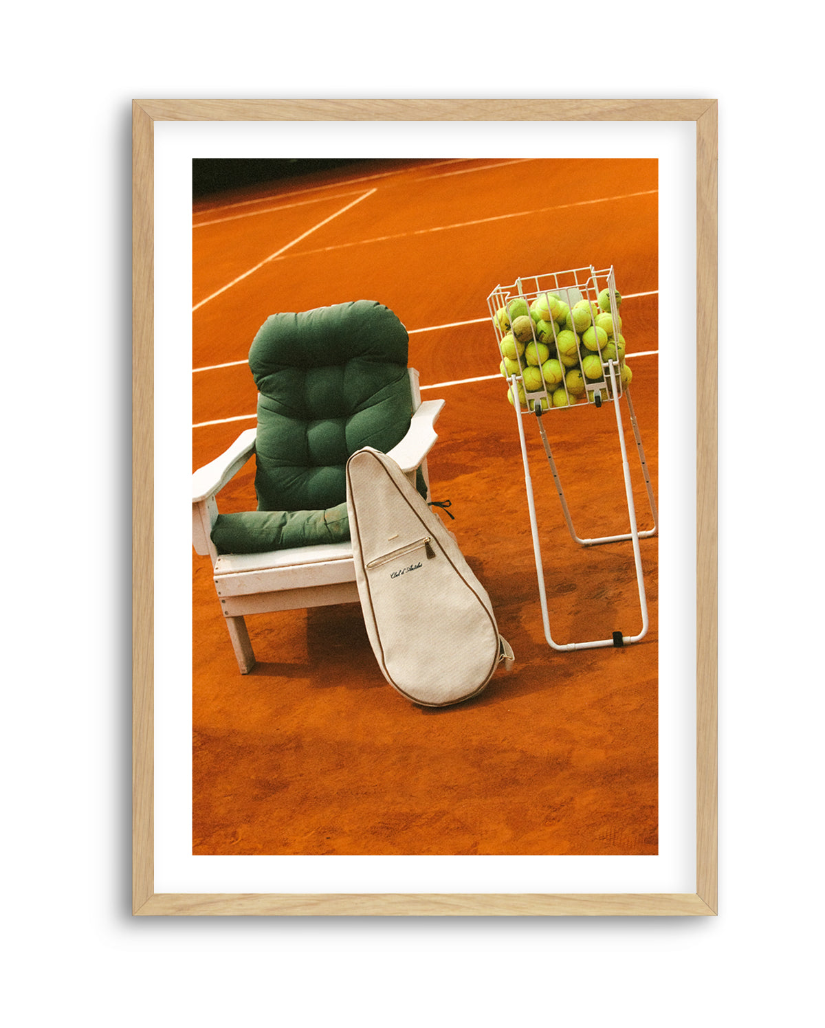 Tennis III by Carson Grzegorczyk | Art Print