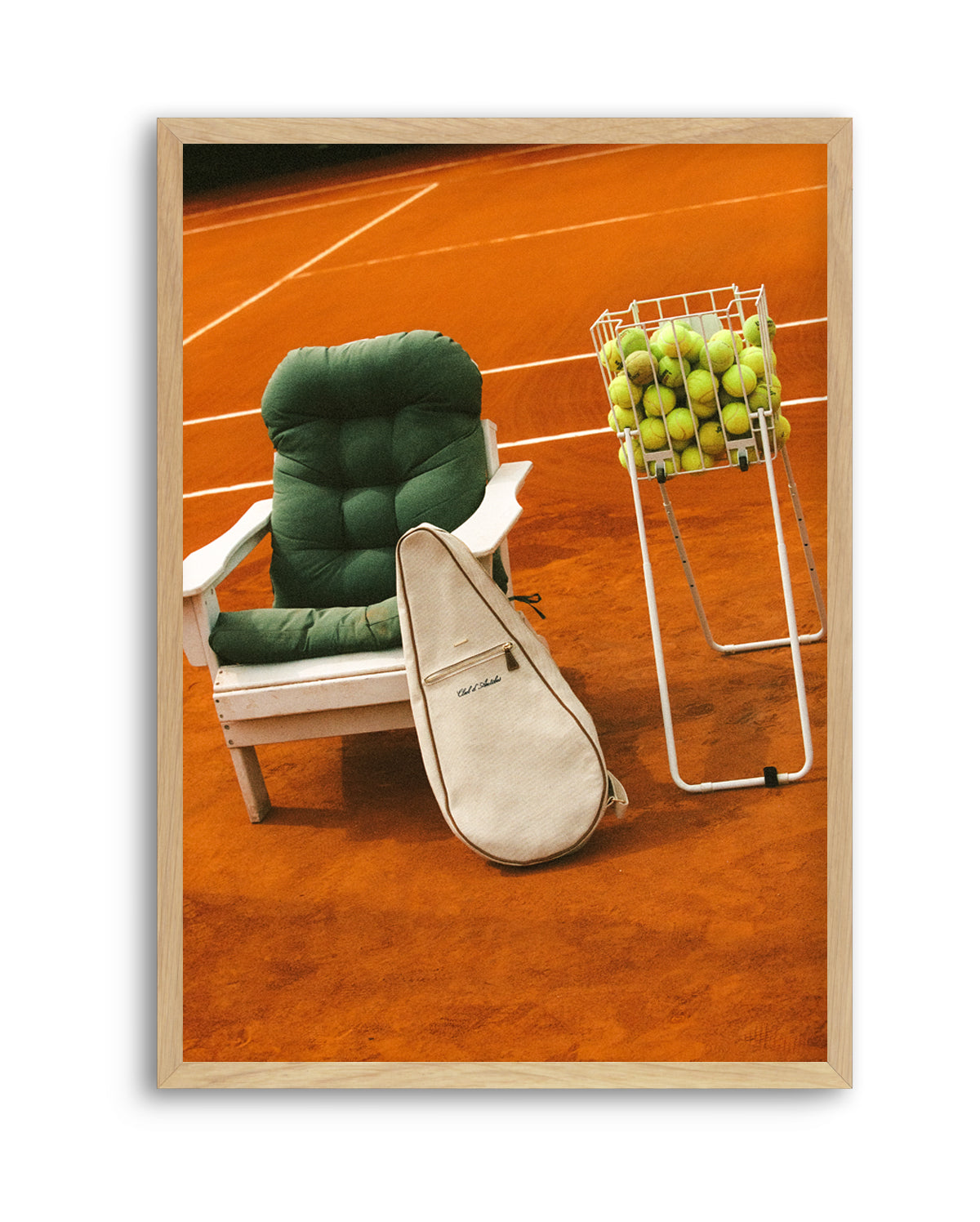 Tennis III by Carson Grzegorczyk | Art Print