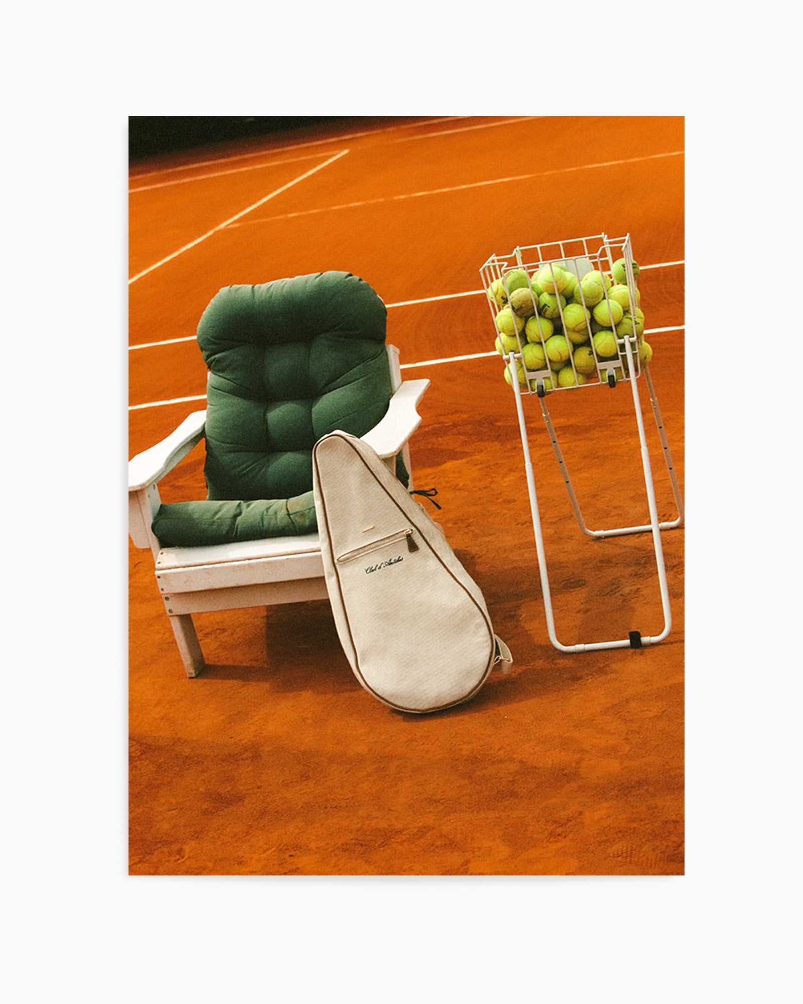 Tennis III by Carson Grzegorczyk | Art Print