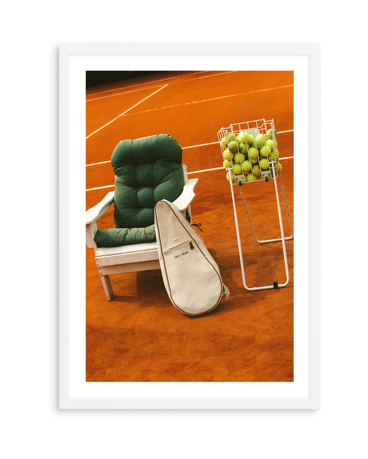 Tennis III by Carson Grzegorczyk | Art Print