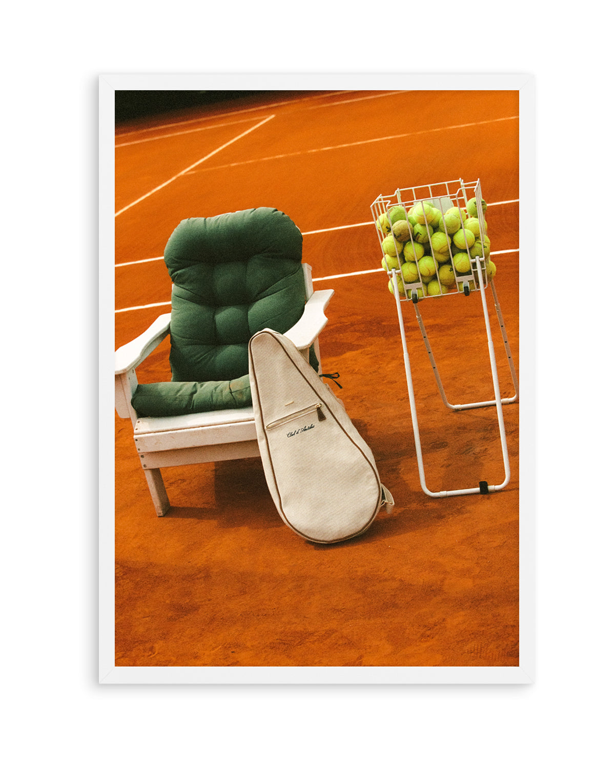 Tennis III by Carson Grzegorczyk | Art Print